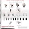 Service Caster 3.5 Inch 316SS Maroon Poly Swivel 3/4 Inch Stem Caster Lock Brake SCC, 2PK SS316TTLEX20S3514-PPUB-MRN-2-S-2-34 - alternate 5